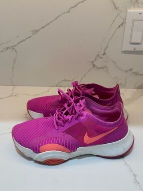 Nike SuperRep Go 2 Training Shoes Active Fuchsia Pink Women’s Size 7